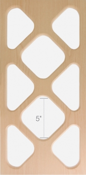 Wine Rack Diamond 8ft